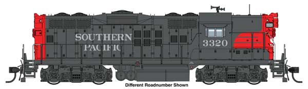 Walthers HO 920-17706 - Proto - EMD GP9 High Nose Diesel Locomotive "Southern Pacific" #3378 (Rebuild) Standard DC