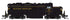 Walthers HO 920-17707 - Proto - EMD GP9 Low Nose Diesel Locomotive "Western Maryland" #33 (black, yellow) Standard DC