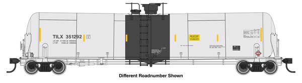 Walthers HO 920-100783 - Proto - 55' Trinity Modified 30,145-Gallon Tank Car "Trinity Industries Leasing" #351442 (TILX)