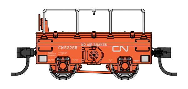Walthers HO 920-105302 - Proto - Scale Test Car "Canadian National" #52258