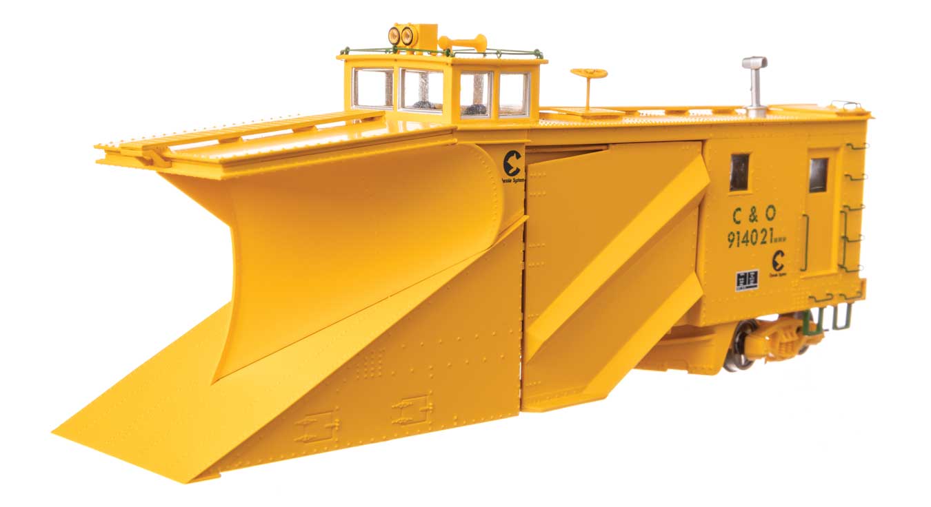 Walthers HO 920-110031 - Proto - Russell Snowplow “Chessie System” #914021 (C&O)