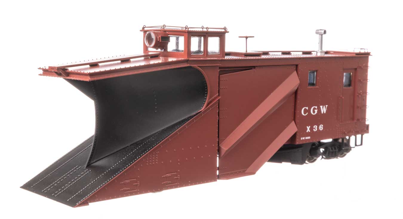 Walthers HO 920-110032 - Proto - Russell Snowplow “Chicago Great Western” #X36