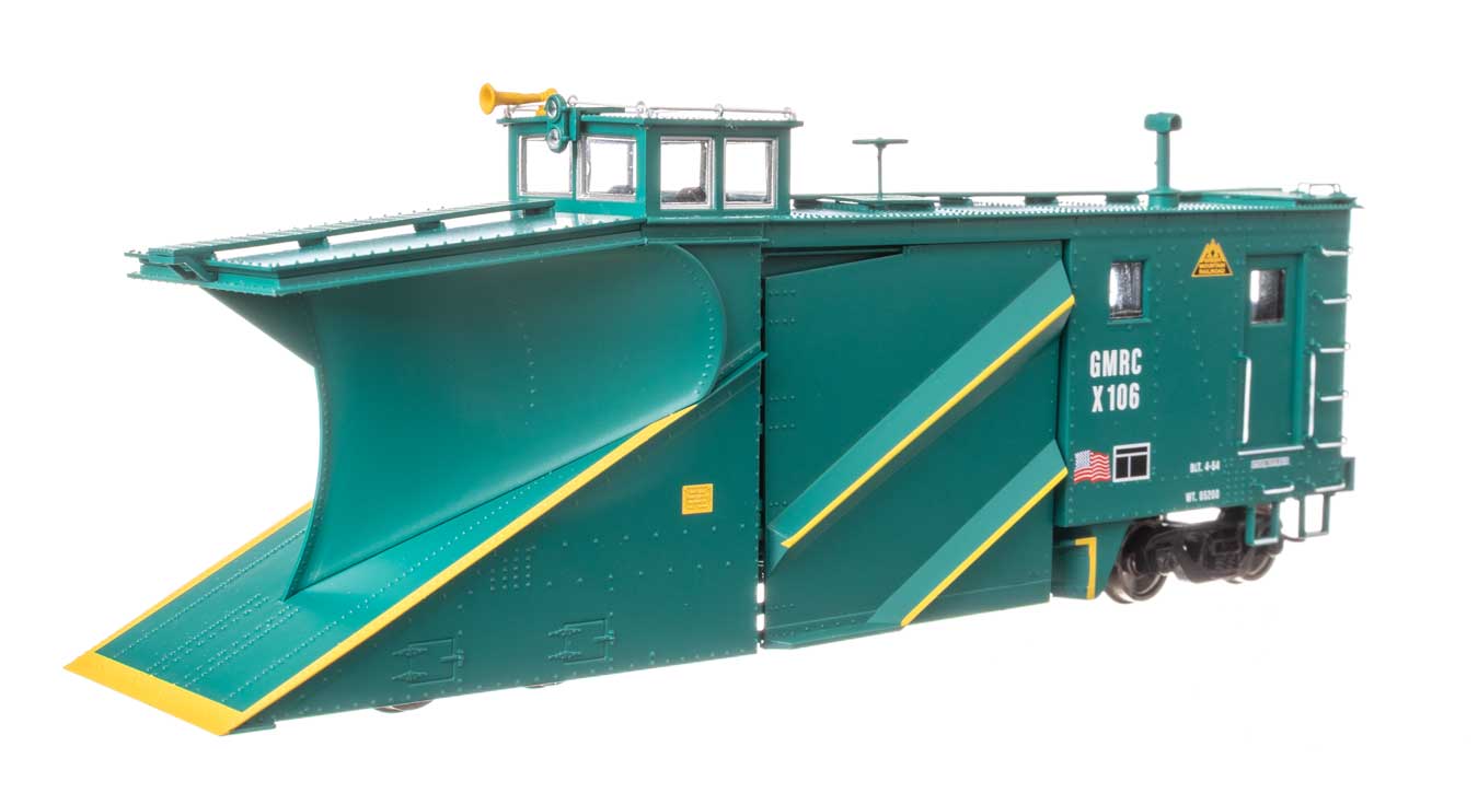 Walthers HO 920-110033 - Proto - Russell Snowplow “Green Mountain” #X106