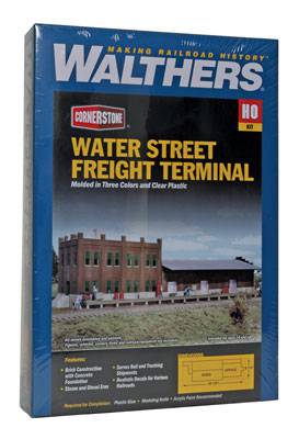 Walthers HO 933-3009 - Cornerstone - Water Street Freight Terminal Building Kit