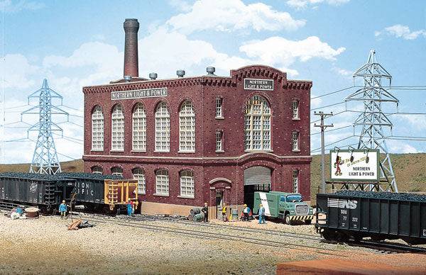Walthers HO 933-3021 - Cornerstone - Northern Light & Power Powerhouse Building Kit
