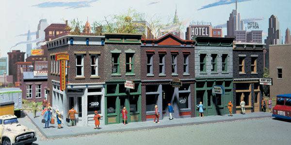 Walthers HO 933-3028 - Cornerstone - Merchant's Row I Building Kit