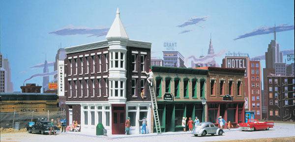 Walthers HO 933-3029 - Cornerstone - Merchant's Row II Building Kit