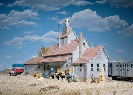 Walthers HO 933-3061 - Cornerstone - Sunrise Feed Mill Building Kit