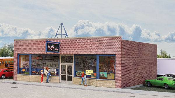Walthers HO 933-3475 - Cornerstone - Hobby Shop Building Kit