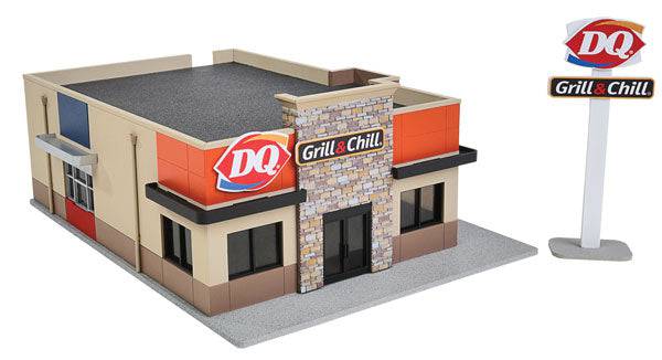Walthers HO 933-3485 - Cornerstone - DQ Grill & Chill(R) Building Kit