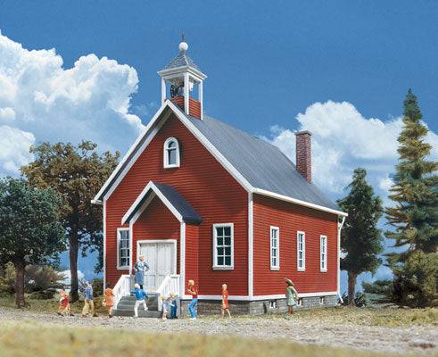 Walthers HO 933-3656 - Cornerstone - Cottage Grove School Building Kit