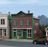 Walthers HO 933-3667 - Cornerstone - Main Street Cleaners Building Kit