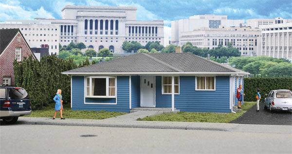 Walthers HO 933-3775 - Cornerstone -Framed Ranch Tract House Building Kit