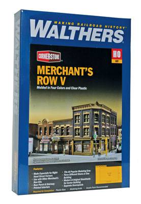 Walthers HO 933-4041 - Cornerstone - Merchant's Row V Building Kit