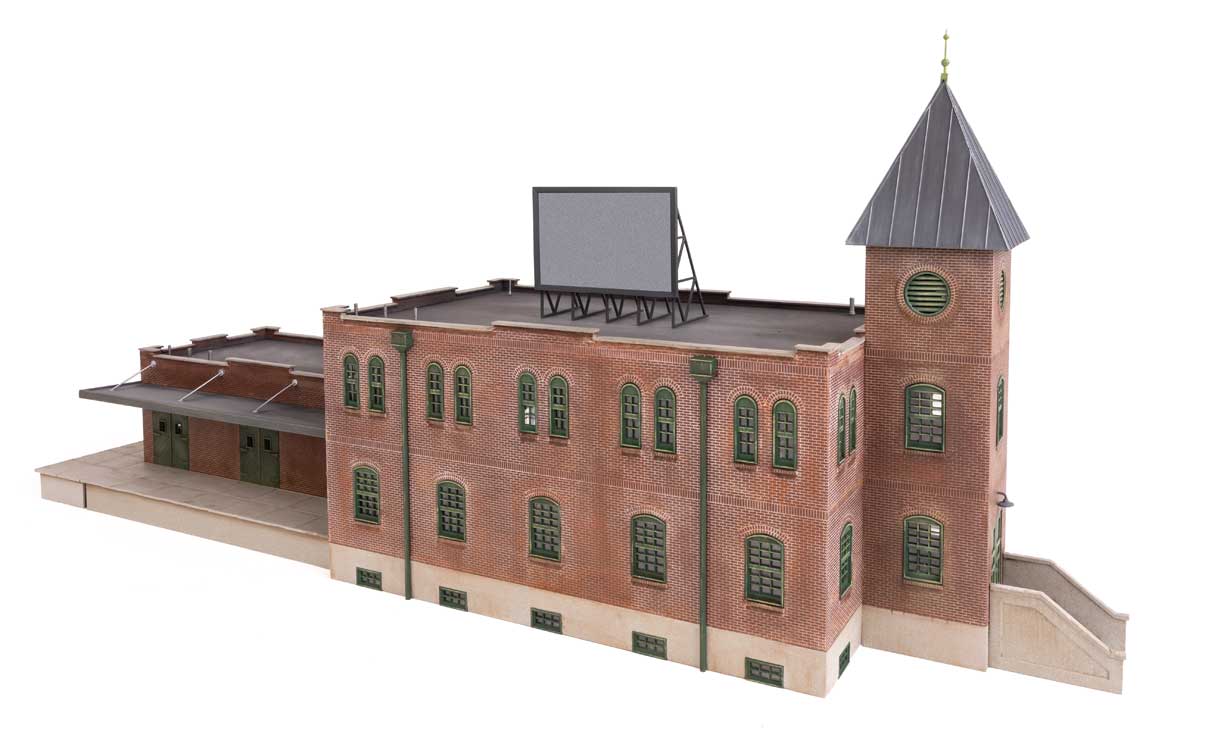 Walthers HO 933-4104 - Cornerstone - Vintage Brick Warehouse Kit