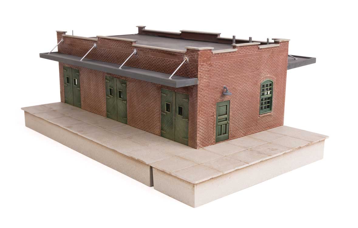 Walthers HO 933-4104 - Cornerstone - Vintage Brick Warehouse Kit
