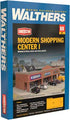 Walthers HO 933-4115 - Cornerstone - Modern Shopping Center I Building Kit
