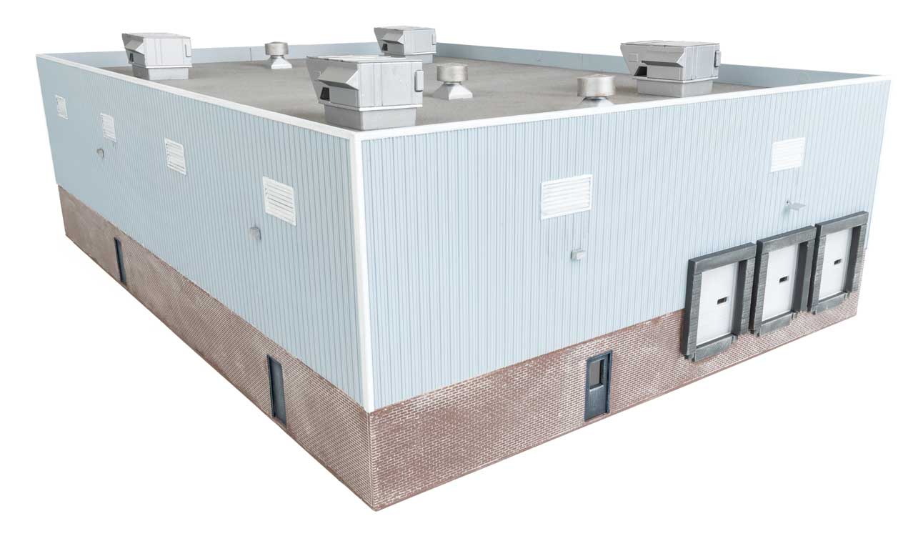 Walthers HO 933-4145 - Cornerstone - Plastic Pellet Plant Kit