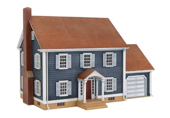 Walthers HO 933-4153 - Cornerstone - Colonial House Building Kit