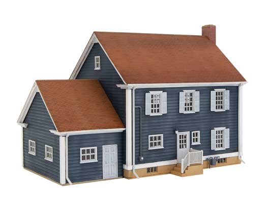 Walthers HO 933-4153 - Cornerstone - Colonial House Building Kit