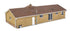 Walthers HO 933-4155 - Cornerstone - Ranch House w/ Attached 2-Car Garage Building Kit
