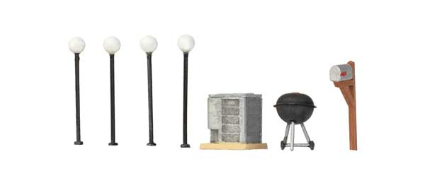 Walthers HO 933-4156 - Cornerstone - Mid-Century Modern Home Building Kit