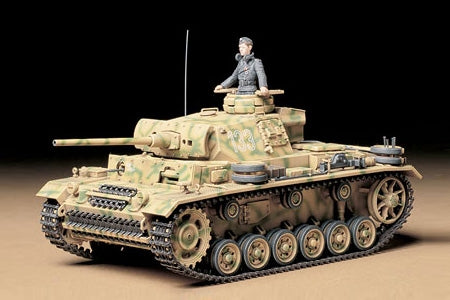 Tamiya 35215 - German Pzkpfw III Ausf.L - 1/35 Scale Model Kit.