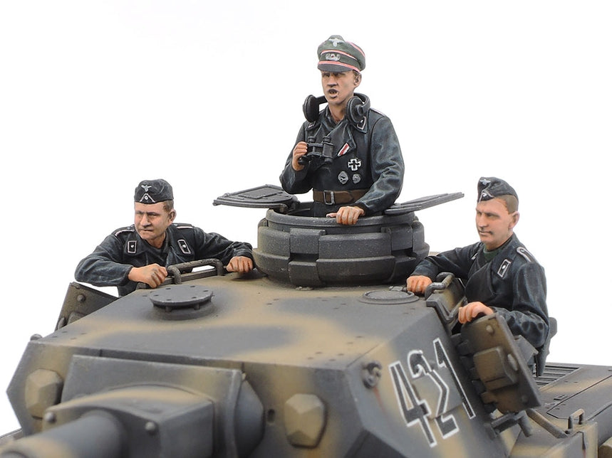 Tamiya 25209 - German Panzer IV Ausf.G Early Motorcycle Set Eastern Front - 1/35 Scale Model Kit