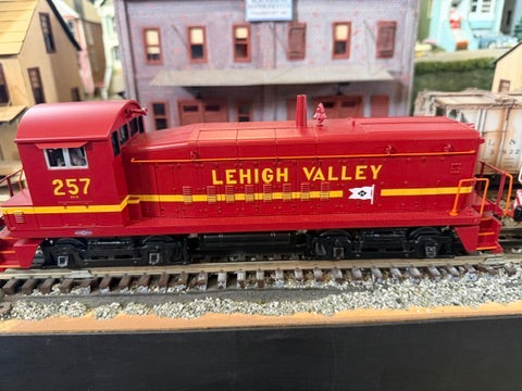 MTH 30-21326-1 - SW-8 Switcher Diesel Engine "Lehigh Valley" #257 w/ PS3 - Custom Run for MrMuffin'sTrains