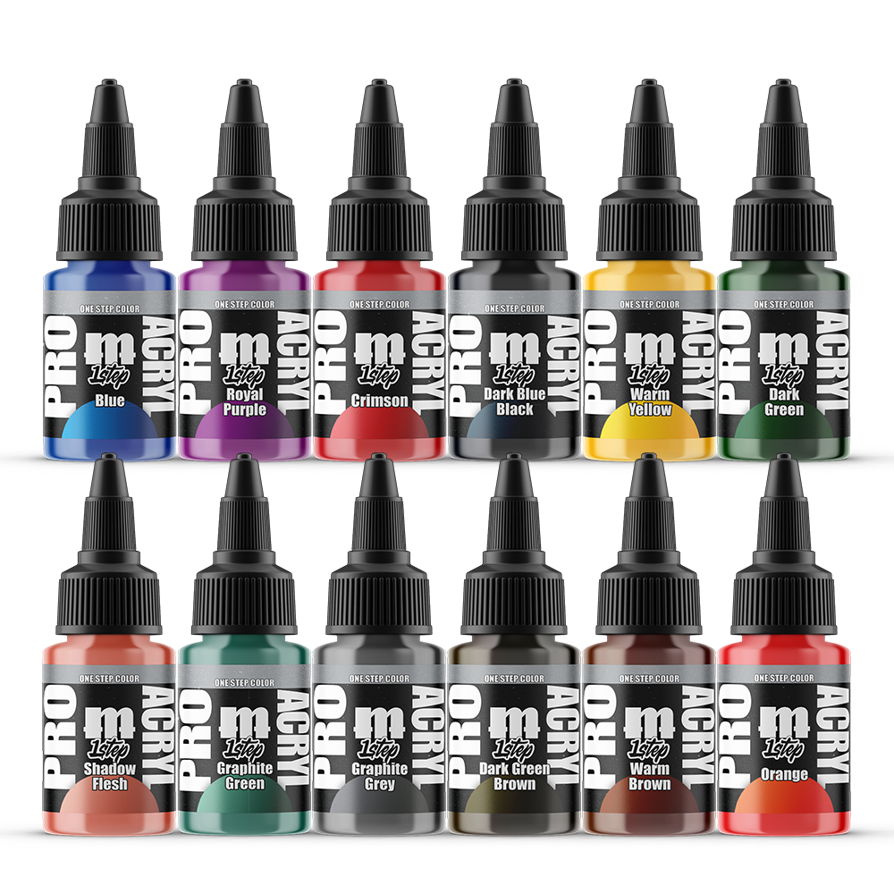 Monument Hobbies MPA-SET-1STEP1 - PRO Acryl 1-Step Set #1