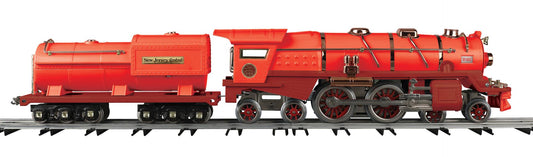 MTH 10-1351-1 - Tinplate 400E Steam Engine "New Jersey Central" w/ PS3 (Red Comet) - MrMuffin'sTrains