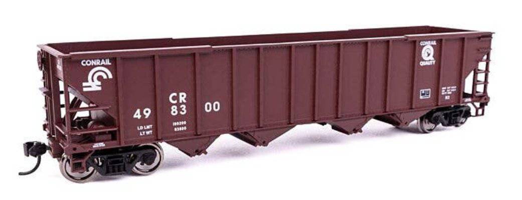 Walthers HO 910-57808 - Mainline - 50' 100-Ton 4-Bay Hopper "Conrail" #498300