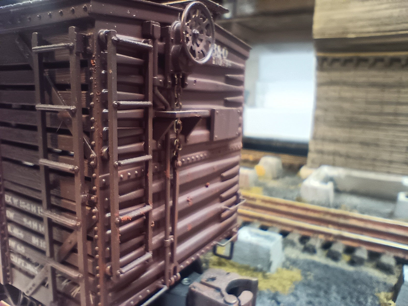 TW TrainWorx Stock Pen/Corral Kit - assembled and detailed by Harry Hieke