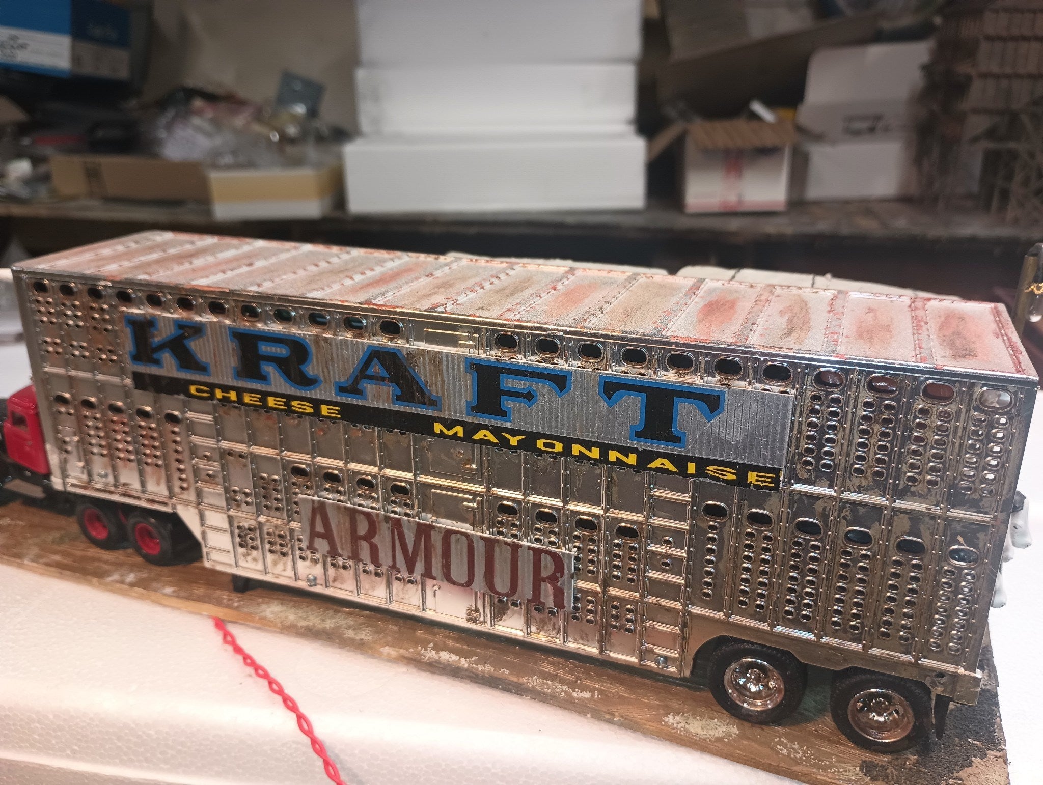TW TrainWorx Stock Pen/Corral Kit - assembled and detailed by Harry Hieke