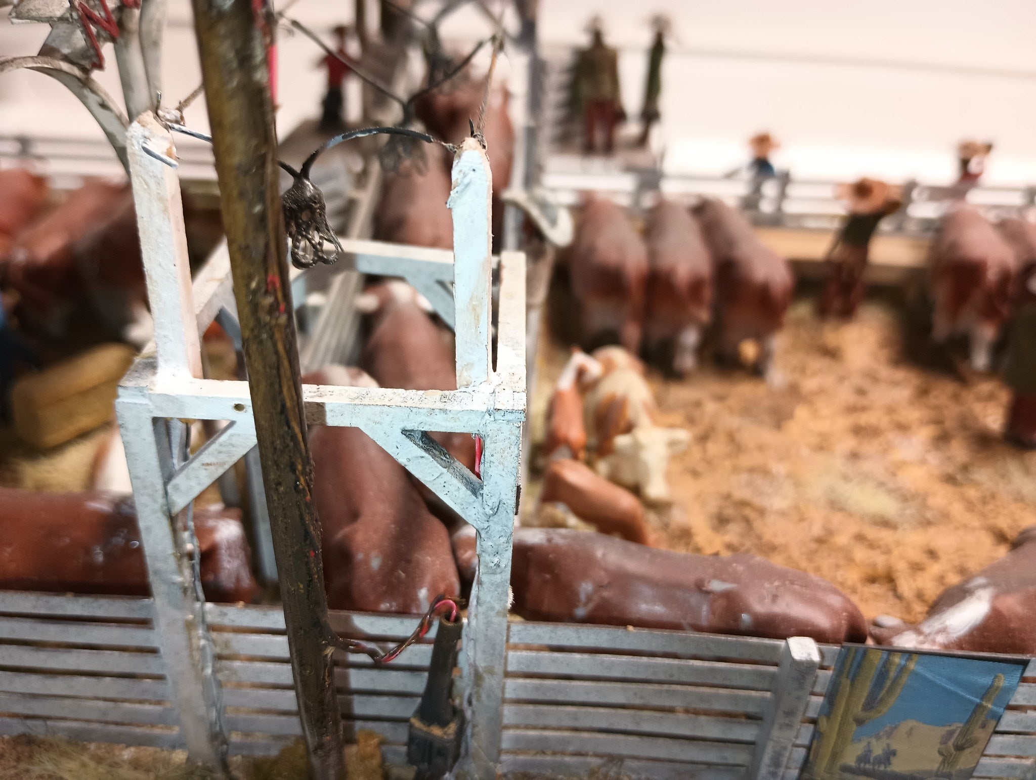 TW TrainWorx Stock Pen/Corral Kit - assembled and detailed by Harry Hieke