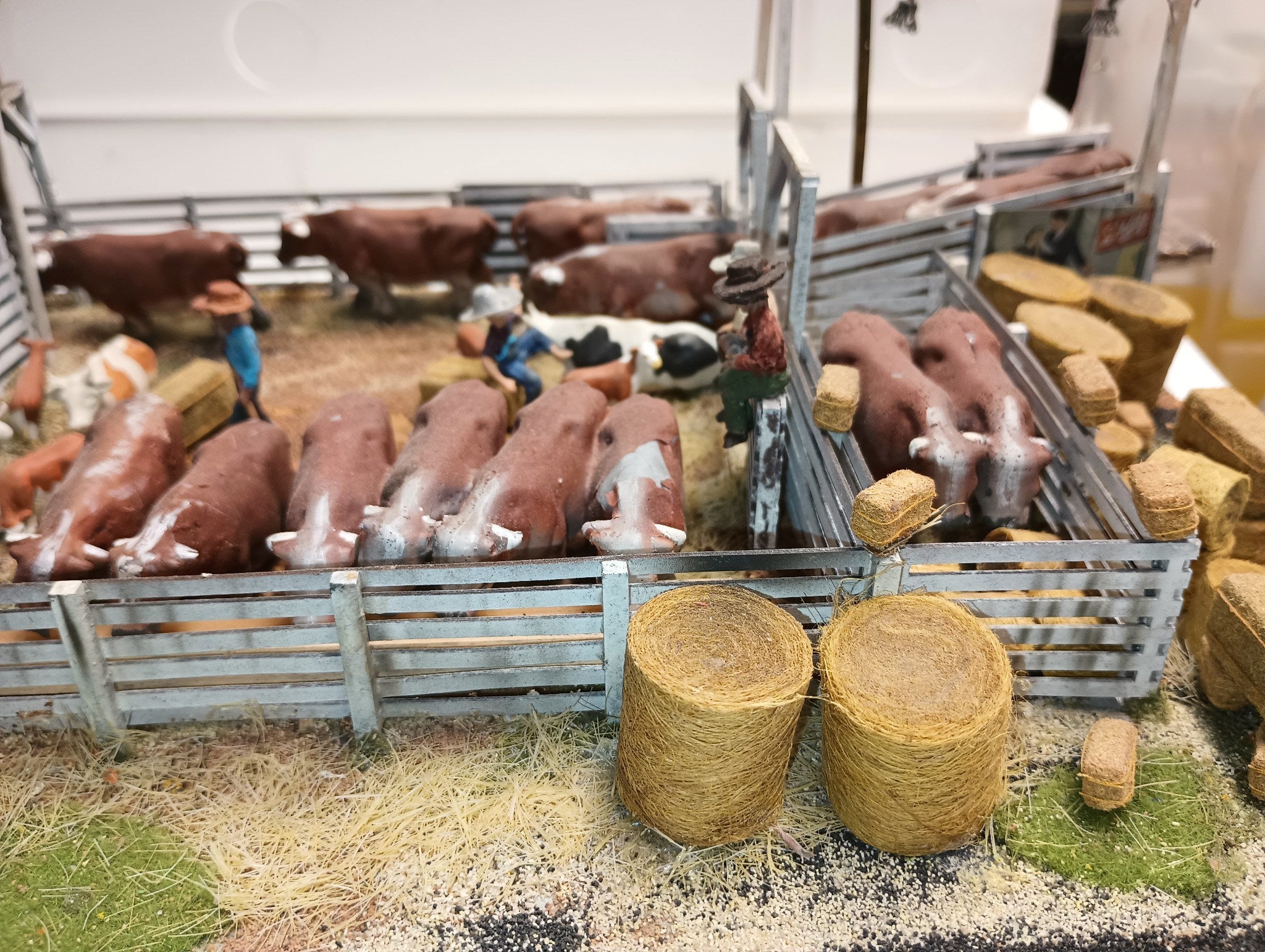 TW TrainWorx Stock Pen/Corral Kit - assembled and detailed by Harry Hieke