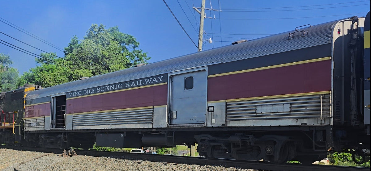 Atlas O 300325VA - Master - California Zephyr Passenger Car Set "Virginia Scenic Railway" (4-Car) - Custom Run for MrMuffin'sTrains