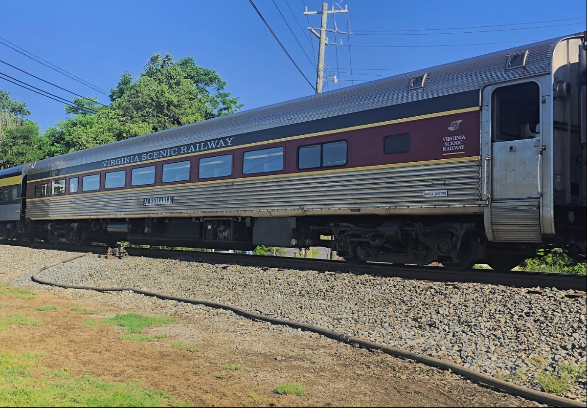 Atlas O 300325VA - Master - California Zephyr Passenger Car Set "Virginia Scenic Railway" (4-Car) - Custom Run for MrMuffin'sTrains