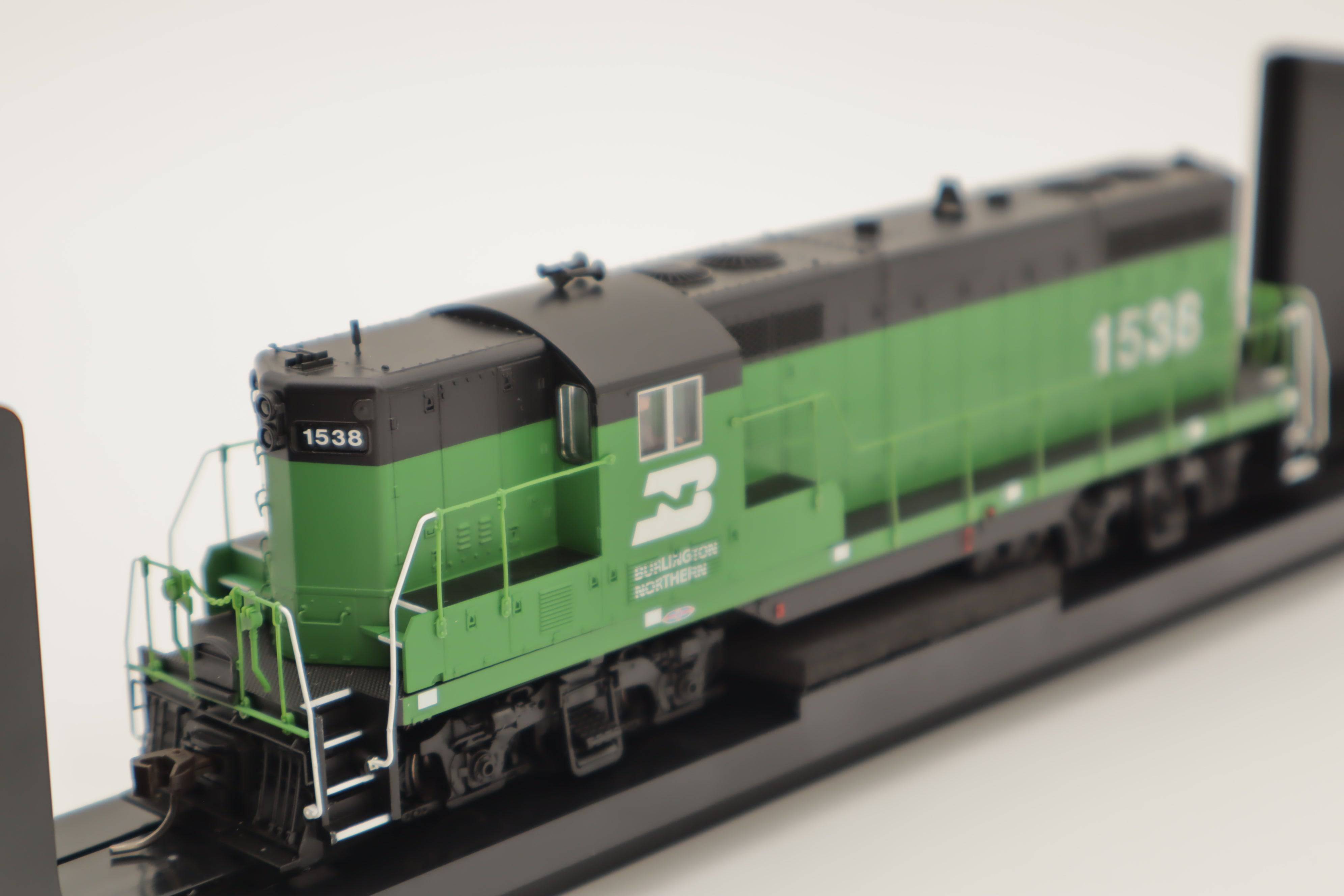 Atlas HO 10003963 - Classic - Gold - GP7 Diesel Locomotive "Burlington Northern" #1538 (w/DCC/ESU Sound) Cascade green, black