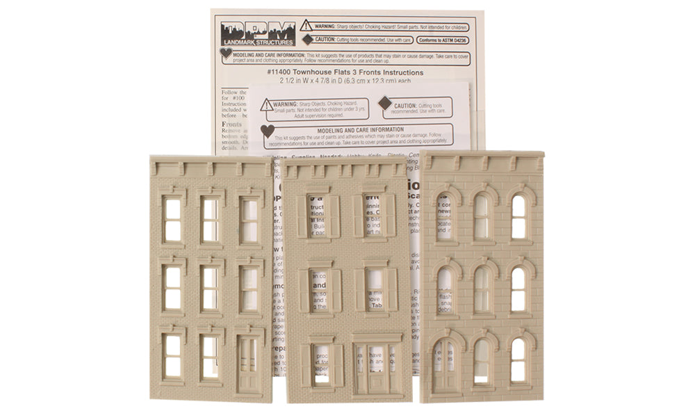 DPM HO 11400 - Townhouse Flats Kit - 3 Fronts Only