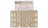 Woodland Scenics HO 11400 - Townhouse Flats Kit - 3 Fronts Only