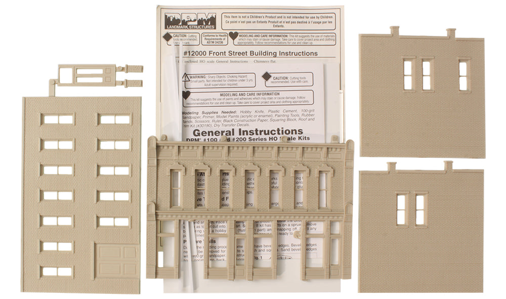 Woodland Scenics HO 12000 - Front Street Building Kit