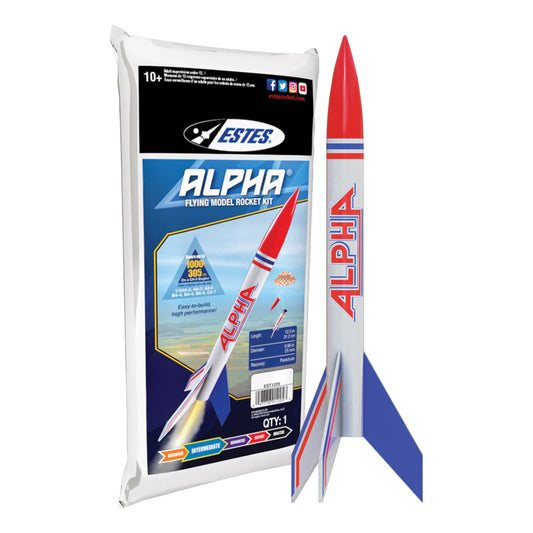 Estes 1225 - Intermediate - Alpha Rocket Kit - MrMuffin'sTrains