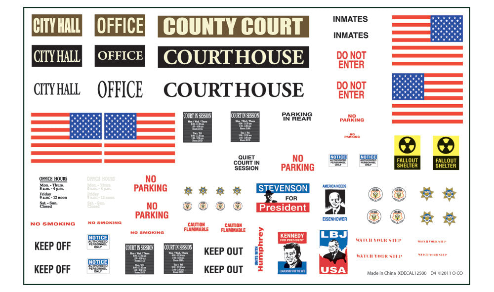 Woodland Scenics HO 12500 - County Courthouse Kit