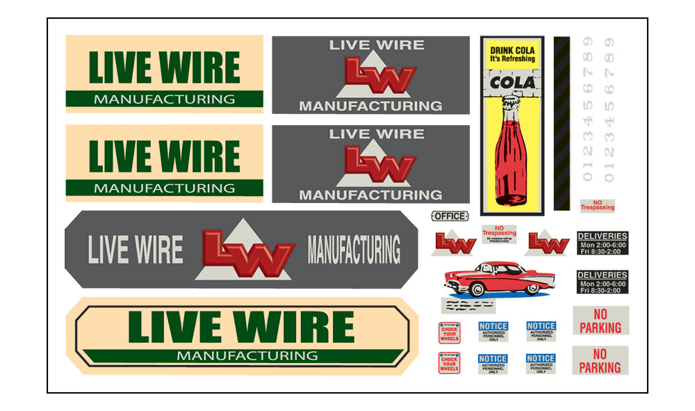 Woodland Scenics HO 12600 - Live Wire Manufacturing Kit