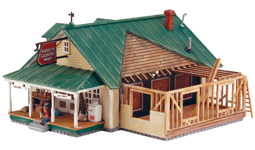 DPM HO 12900 - Woody's Country Mart Kit
