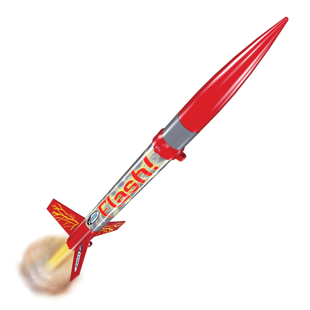 Estes Rockets Flash Estes 1478 - Beginner - Flash Launch Set Rocket Kit – MrMuffin'sTrains