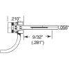 Kadee HO 158-25 - #158 Whisker Coupler,9/32 Center (Bulk Pack - 25 Pair)