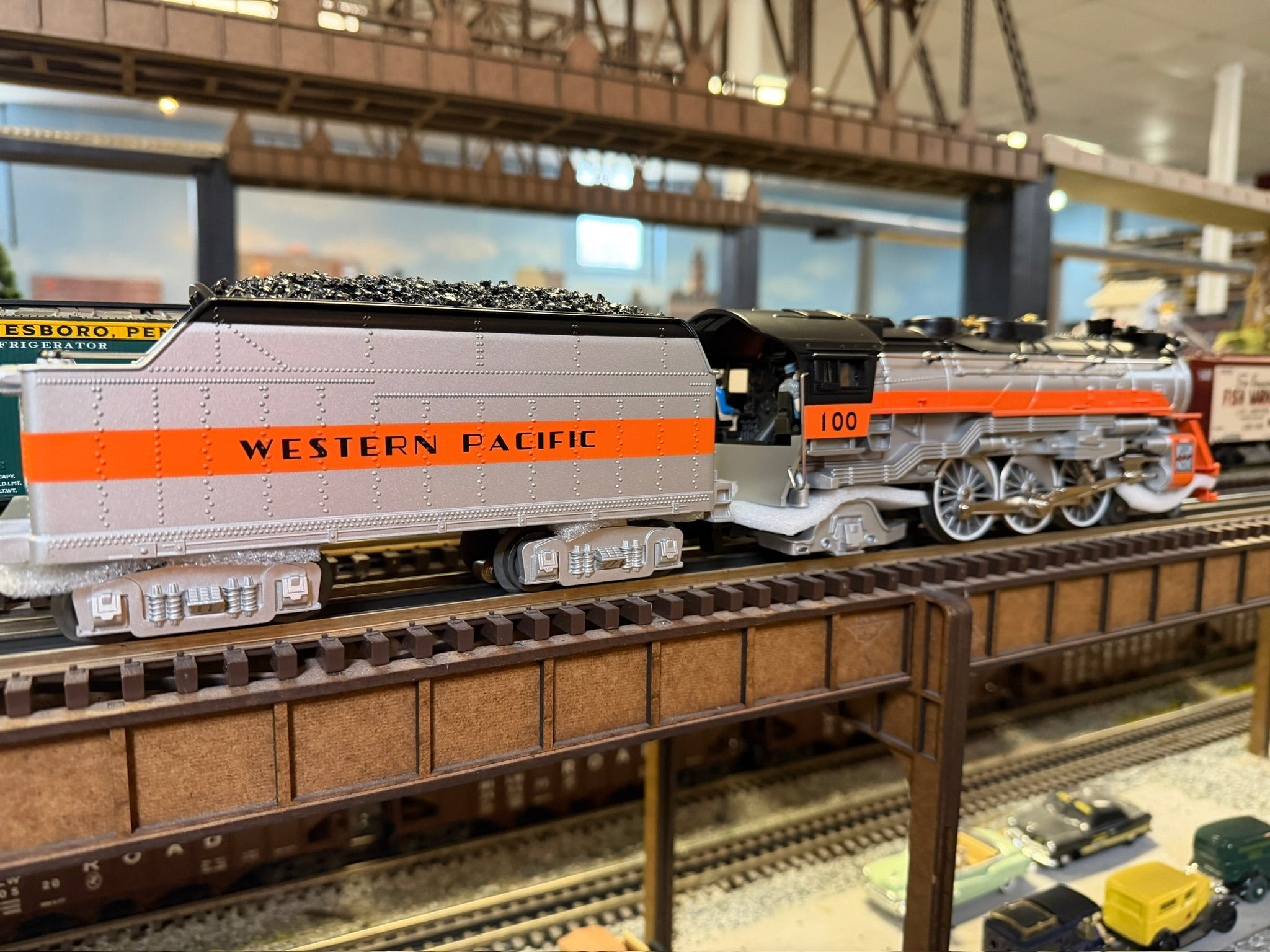 Lionel 2532100 - LionChief +2.0 Pacific Steam Locomotive "Western Pacific" #100