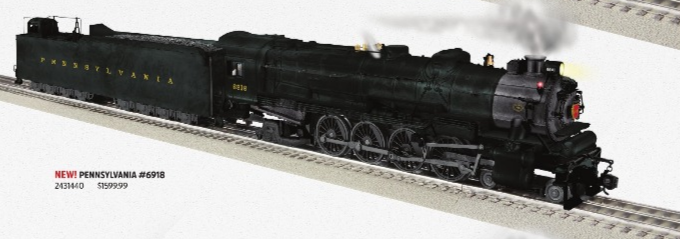 Lionel 2431440 - Legacy M1 Mountain Steam Engine "Pennsylvania" #6918